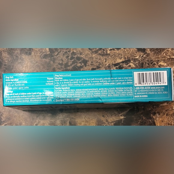 Perioe Microbiome Essentials Whitening Toothpaste Original Cool Mint by Avon - Picture 5 of 5